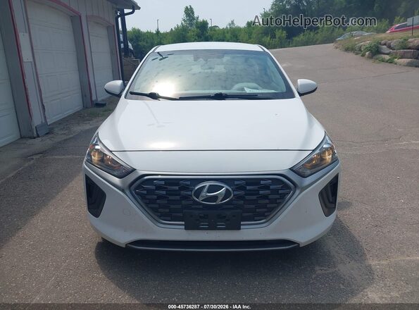 KMHC65LC4LU220393 2020 HYUNDAI IONIQ HYBRID Белый Вид щитка приборов