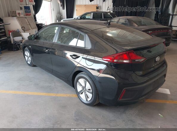 KMHC65LC5JU075944 2018 HYUNDAI IONIQ HYBRID Black Trasero izquierdo
