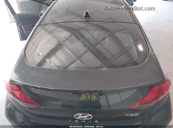 KMHC65LC5JU075944 2018 HYUNDAI IONIQ HYBRID Black Vista frontal