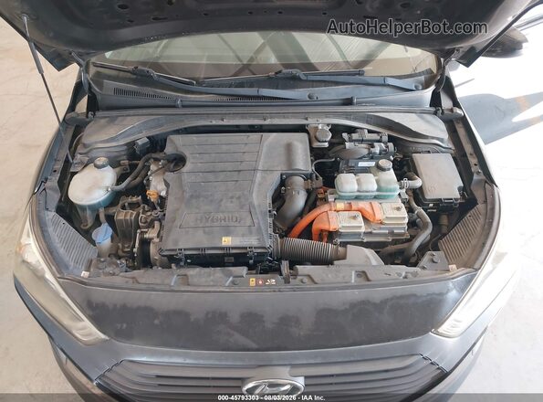 KMHC65LC5JU075944 2018 HYUNDAI IONIQ HYBRID Black Vista trasera