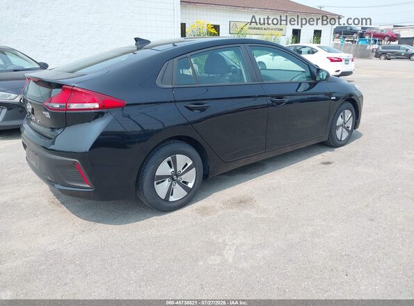 KMHC65LC5JU076575 2018 HYUNDAI IONIQ HYBRID Black უკანა მარჯვენა