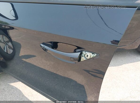KMHC65LC5JU076575 2018 HYUNDAI IONIQ HYBRID Black წინა ხედი