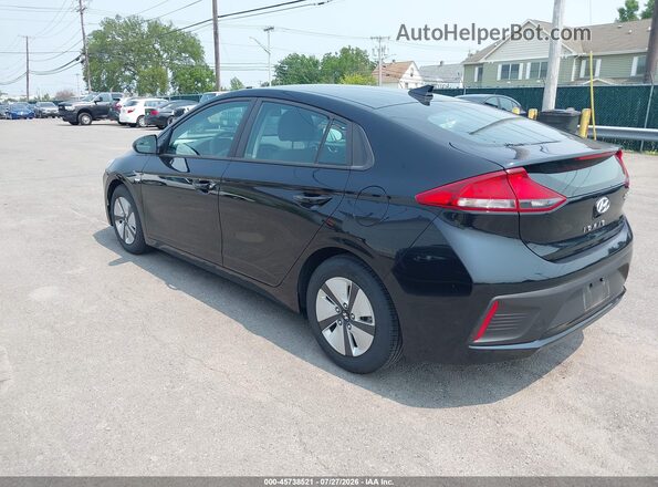 KMHC65LC5JU076575 2018 HYUNDAI IONIQ HYBRID Black უკანა მარცხენა