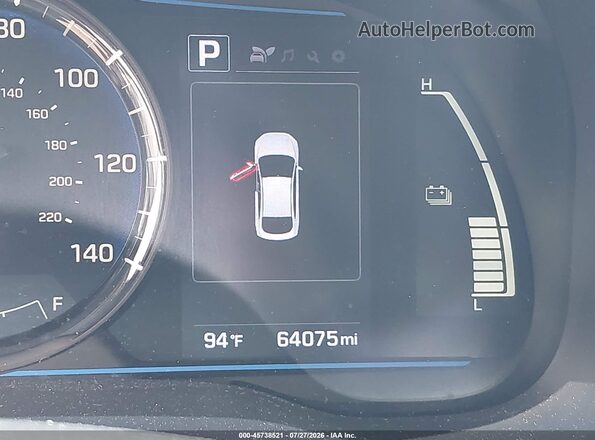 KMHC65LC5JU076575 2018 HYUNDAI IONIQ HYBRID Black 