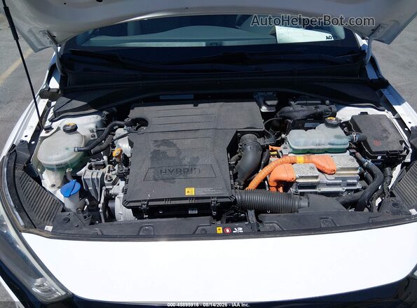 KMHC65LC5KU107020 2019 HYUNDAI IONIQ HYBRID White Vista trasera