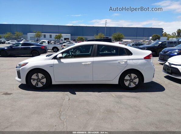 KMHC65LC5KU107020 2019 HYUNDAI IONIQ HYBRID White Vista interior de 360 grados