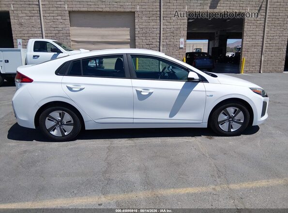 KMHC65LC5KU107020 2019 HYUNDAI IONIQ HYBRID White Vista interior trasera