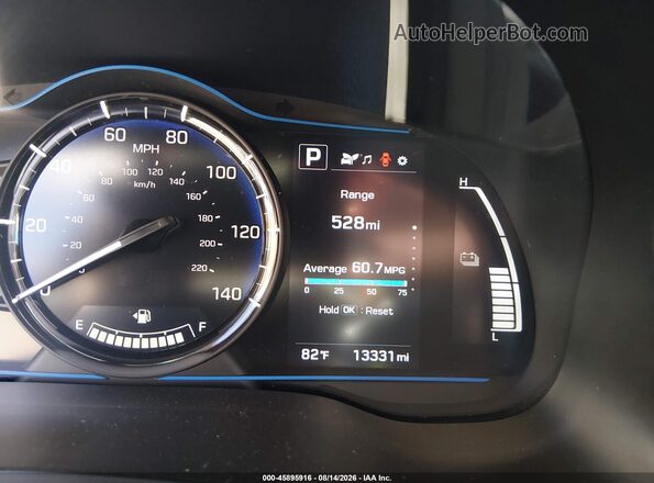 KMHC65LC5KU107020 2019 HYUNDAI IONIQ HYBRID White 