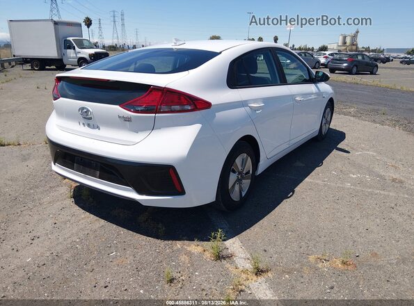 KMHC65LC5KU107082 2019 HYUNDAI IONIQ HYBRID White Rear right