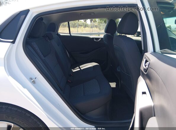 KMHC65LC5KU107082 2019 HYUNDAI IONIQ HYBRID White VIN sticker view