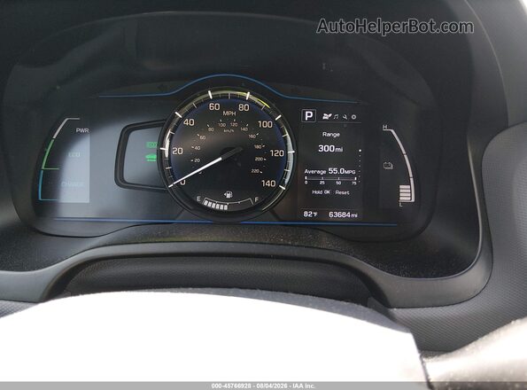 KMHC65LC5KU107678 2019 HYUNDAI IONIQ HYBRID Silver Vista de los asientos traseros