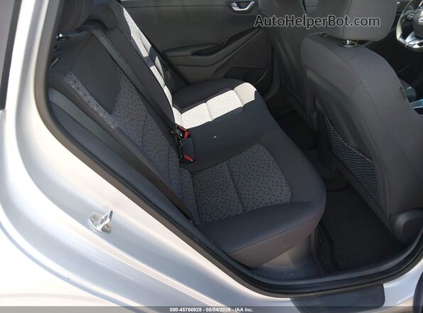 KMHC65LC5KU107678 2019 HYUNDAI IONIQ HYBRID Silver Vista de la etiqueta del VIN
