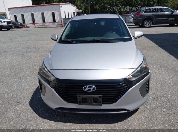 KMHC65LC5KU107678 2019 HYUNDAI IONIQ HYBRID Silver Vista del cuadro de instrumentos