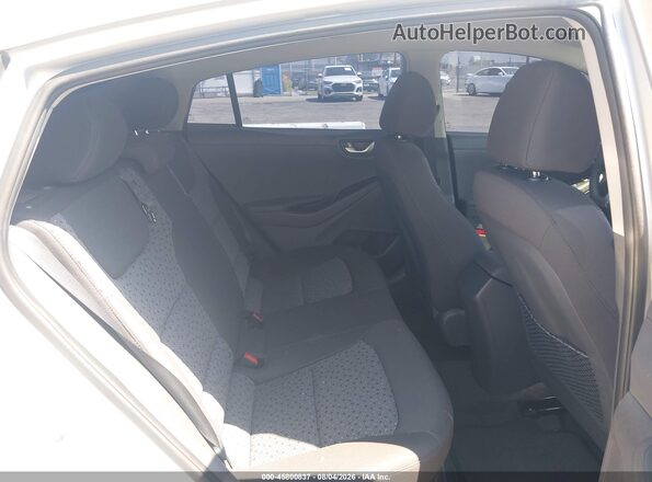 KMHC65LC5KU160140 2019 HYUNDAI IONIQ HYBRID Silver VIN კოდის სტიკერის ხედი