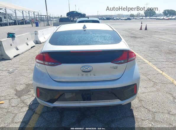 KMHC65LC5KU160140 2019 HYUNDAI IONIQ HYBRID Silver 