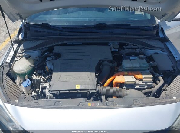 KMHC65LC5KU160140 2019 HYUNDAI IONIQ HYBRID Silver უკანა ხედი