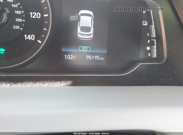 KMHC65LC5LU220256 2020 HYUNDAI IONIQ HYBRID White 