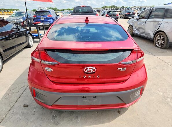 KMHC65LC5LU229278 2020 HYUNDAI IONIQ Red უკანა ხედი