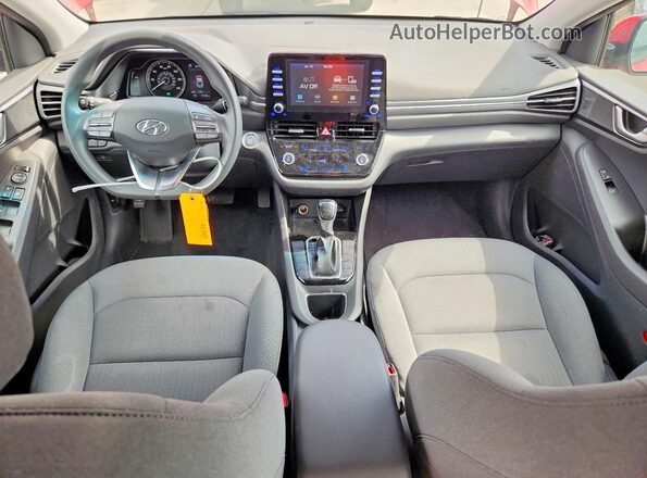 KMHC65LC5LU229278 2020 HYUNDAI IONIQ Red წინა პანელის ხედი