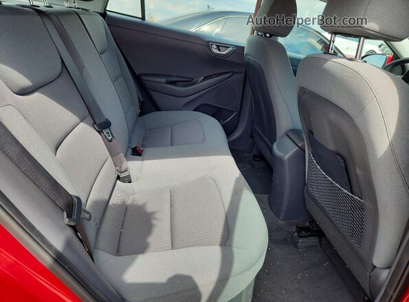 KMHC65LC5LU229278 2020 HYUNDAI IONIQ Red უკანა სავარძლების ხედი
