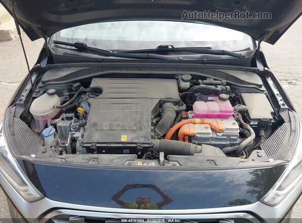 KMHC65LC5MU245806 2021 HYUNDAI IONIQ HYBRID Black Հետևի տեսք