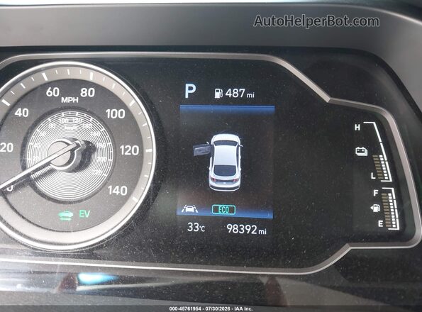 KMHC65LC5MU245806 2021 HYUNDAI IONIQ HYBRID Black 