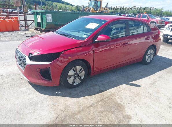 KMHC65LC5NU268844 2022 HYUNDAI IONIQ HYBRID Red Przód lewy