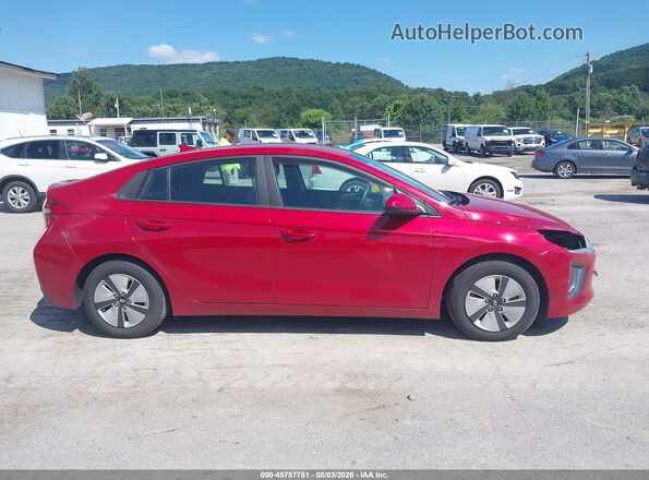 KMHC65LC5NU268844 2022 HYUNDAI IONIQ HYBRID Red Widok wnętrza 360 stopni
