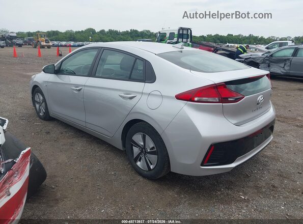 KMHC65LC6JU076102 2018 HYUNDAI IONIQ HYBRID Silver Tył lewy