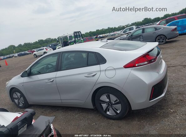 KMHC65LC6JU076102 2018 HYUNDAI IONIQ HYBRID Silver Widok wnętrza 360 stopni