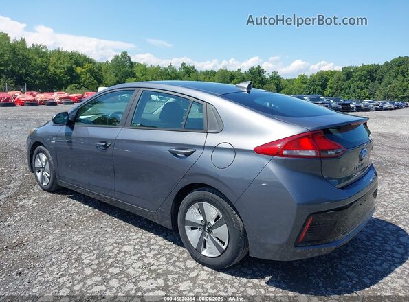 KMHC65LC6JU101127 2018 HYUNDAI IONIQ HYBRID Gray Задня ліва чверть