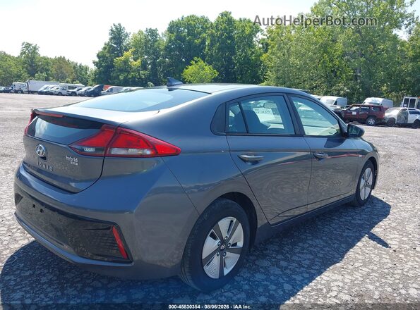 KMHC65LC6JU101127 2018 HYUNDAI IONIQ HYBRID Gray Задня права чверть