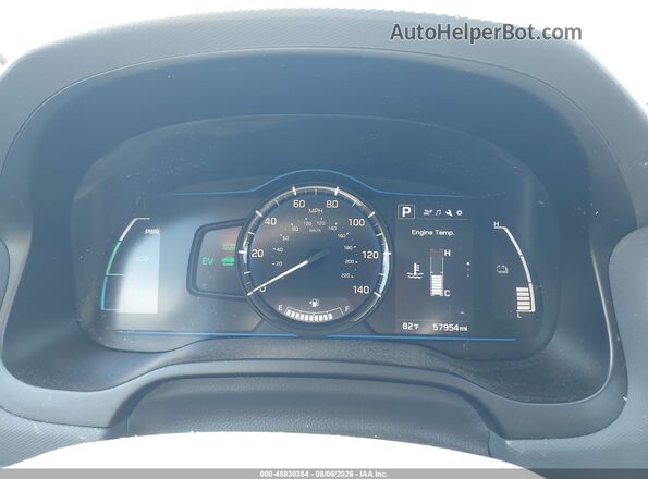 KMHC65LC6JU101127 2018 HYUNDAI IONIQ HYBRID Gray Вид задніх сидінь