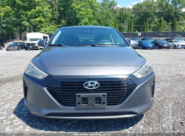 KMHC65LC6JU101127 2018 HYUNDAI IONIQ HYBRID Gray 