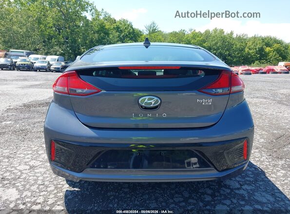 KMHC65LC6JU101127 2018 HYUNDAI IONIQ HYBRID Gray 