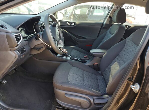 KMHC65LC6KU175309 2019 HYUNDAI IONIQ Black Սալոնի դիմացի տեսք