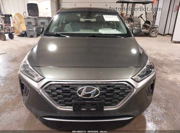 KMHC65LC6LU220461 2020 HYUNDAI IONIQ HYBRID Gray Widok z przodu