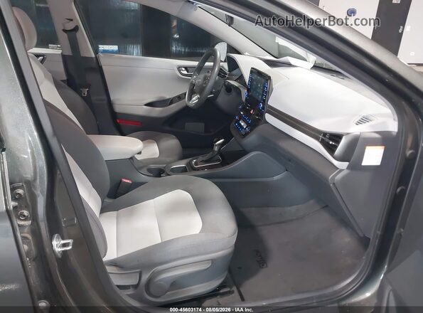 KMHC65LC6LU220461 2020 HYUNDAI IONIQ HYBRID Gray Widok wnętrza z przodu