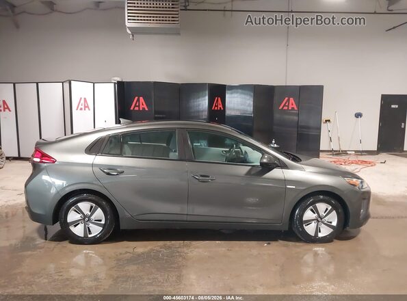 KMHC65LC6LU220461 2020 HYUNDAI IONIQ HYBRID Gray Widok wnętrza z tyłu