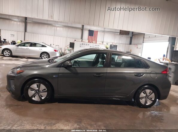 KMHC65LC6LU220461 2020 HYUNDAI IONIQ HYBRID Gray Widok wnętrza 360 stopni