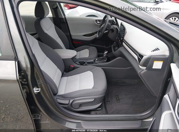 KMHC65LC6LU221450 2020 HYUNDAI IONIQ HYBRID Серый Вид салона спереди