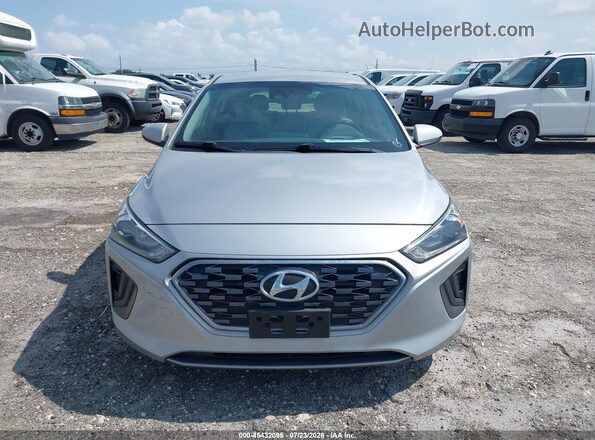 KMHC65LC6MU246804 2021 HYUNDAI IONIQ HYBRID Silver Սալոնի հետևի տեսք