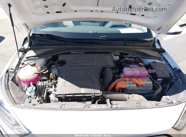 KMHC65LC6MU249217 2021 HYUNDAI IONIQ HYBRID White უკანა ხედი