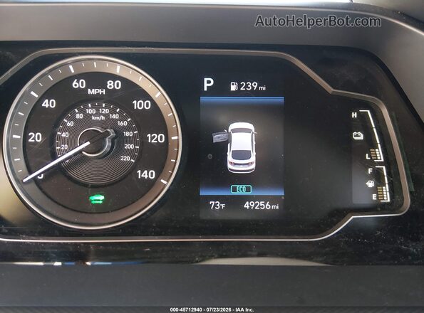 KMHC65LC6MU249217 2021 HYUNDAI IONIQ HYBRID White 