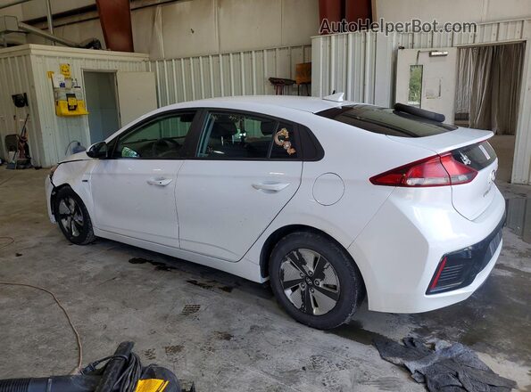 KMHC65LC7HU036833 2017 HYUNDAI IONIQ White უკანა მარცხენა