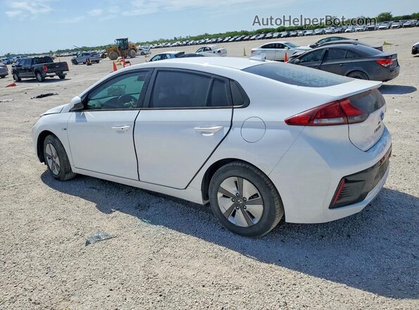 KMHC65LC7JU065271 2018 HYUNDAI IONIQ Белый Задняя левая четверть