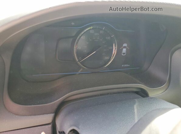 KMHC65LC7JU065271 2018 HYUNDAI IONIQ Белый Вид щитка приборов