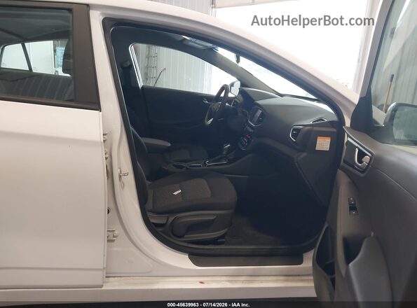 KMHC65LC7JU075511 2018 HYUNDAI IONIQ HYBRID White Սալոնի դիմացի տեսք