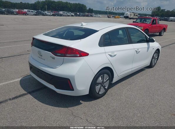 KMHC65LC7JU076318 2018 HYUNDAI IONIQ HYBRID White Tył prawy