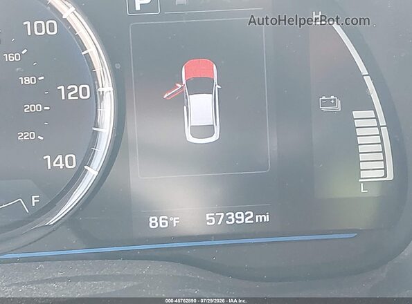 KMHC65LC7JU076318 2018 HYUNDAI IONIQ HYBRID White 